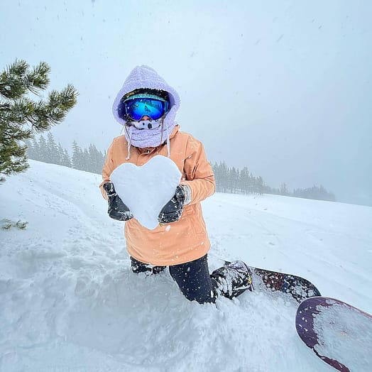 Klant @fedosaa in Dope Legacy W Snowboard jas Dames Khaki Yellow