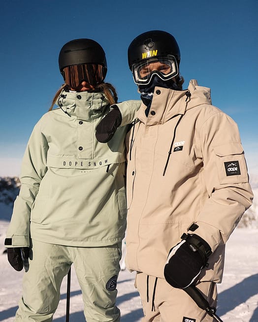 Klant @bruce_oldman in Dope Antek 22 Snowboard Broek Heren Sand
