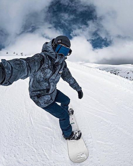 Customer @danny_biker in Dope Adept Snowboard Jacket Men Dirt