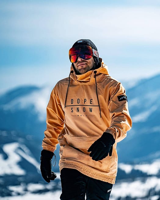Zákazník @markovszki v Dope Wylie Bunda na Snowboard Pánské DS Khaki Yellow Renewed