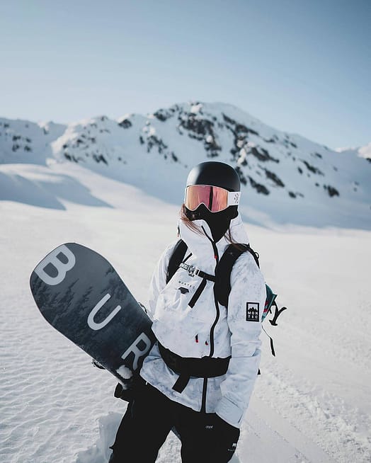 Zákazník @monaelieu v Montec Doom W 21 Bunda na Snowboard Dámské White Tiedye