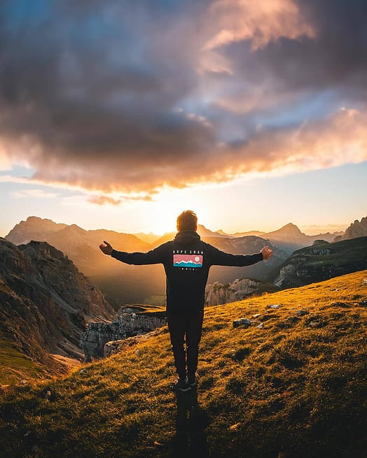Klant @mattevansfilm in Dope Common 22 Hoodie Heren Range Black