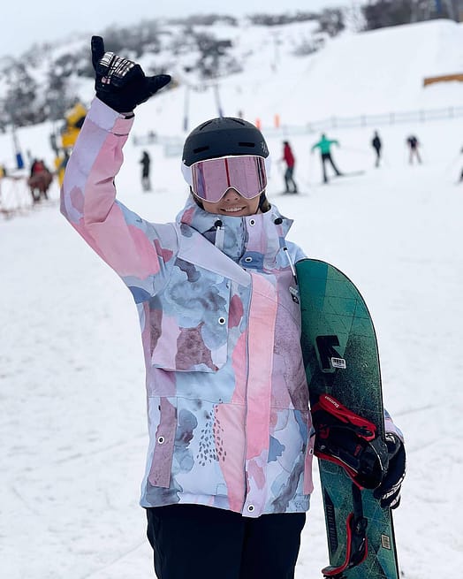 Customer @thesolotourer in Dope Adept W Ski Jacket Women Washed Ink