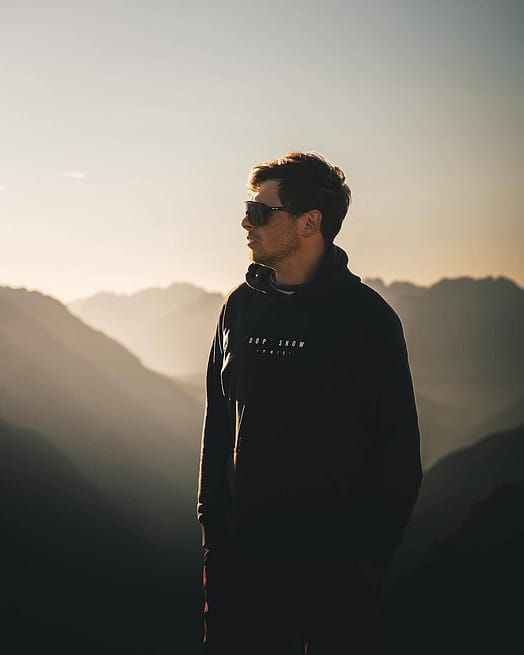 Klant @mattevansfilm in Dope Common 22 Hoodie Heren Range Black