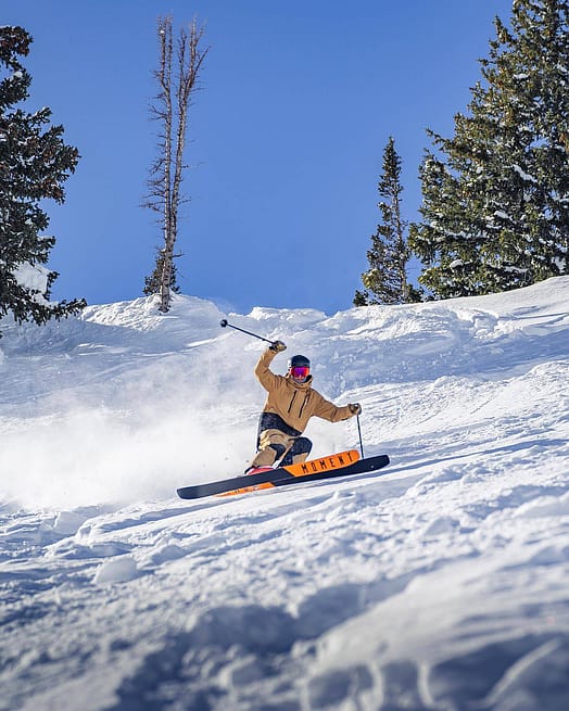 Klant @justinpond_ in Montec Fawk Ski jas Heren Gold/Black