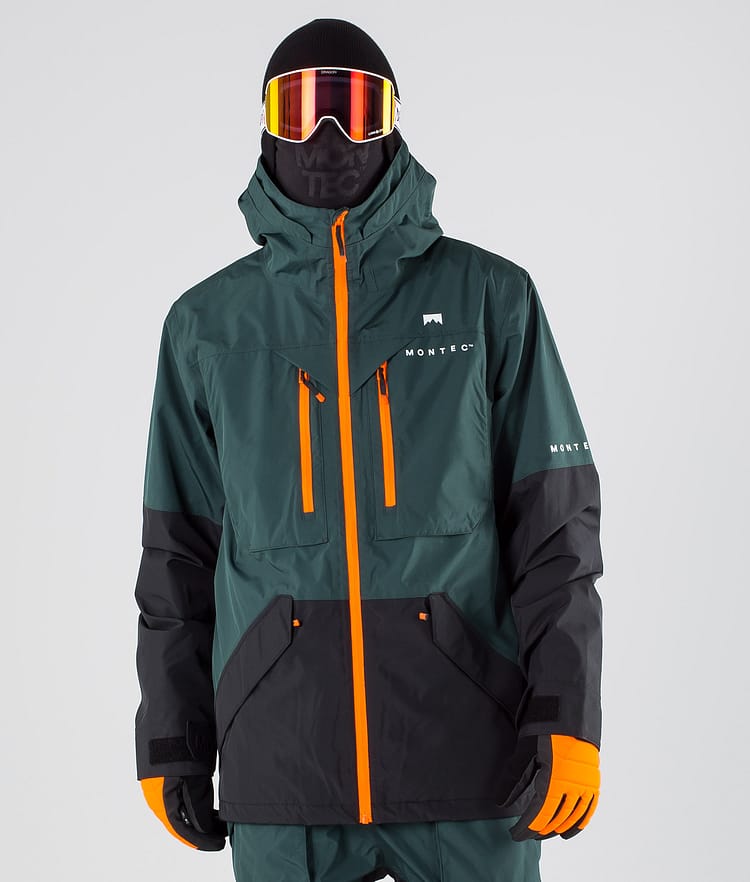 Montec Fenix Snowboard Jacket Men Dark Atlantic/Black, Image 1 of 13