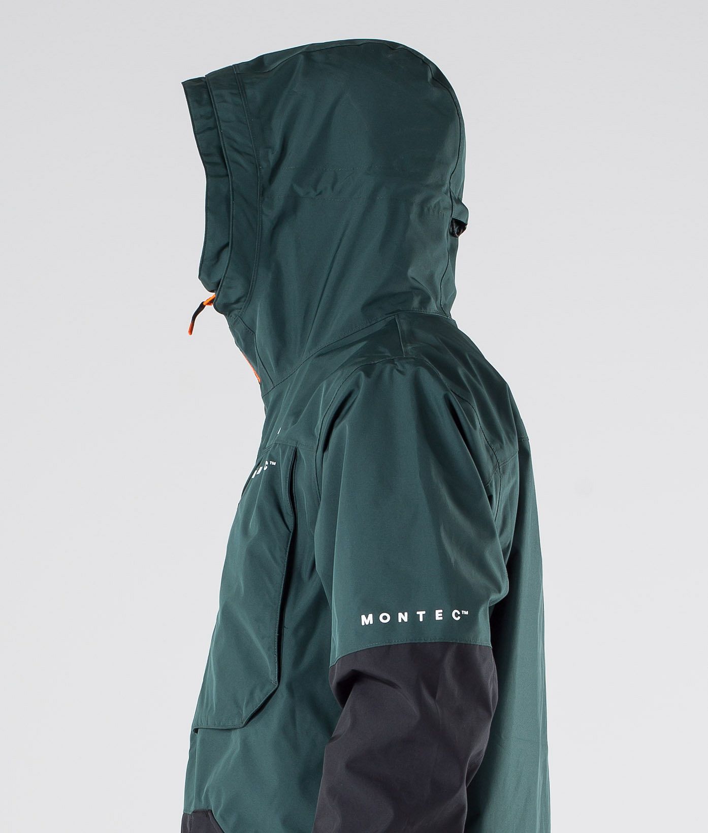 Dark green snowboard jacket shop