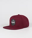 Dope Patched Pet Heren Burgundy