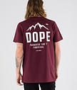 Dope Paradise II T-shirt Uomo Burgundy