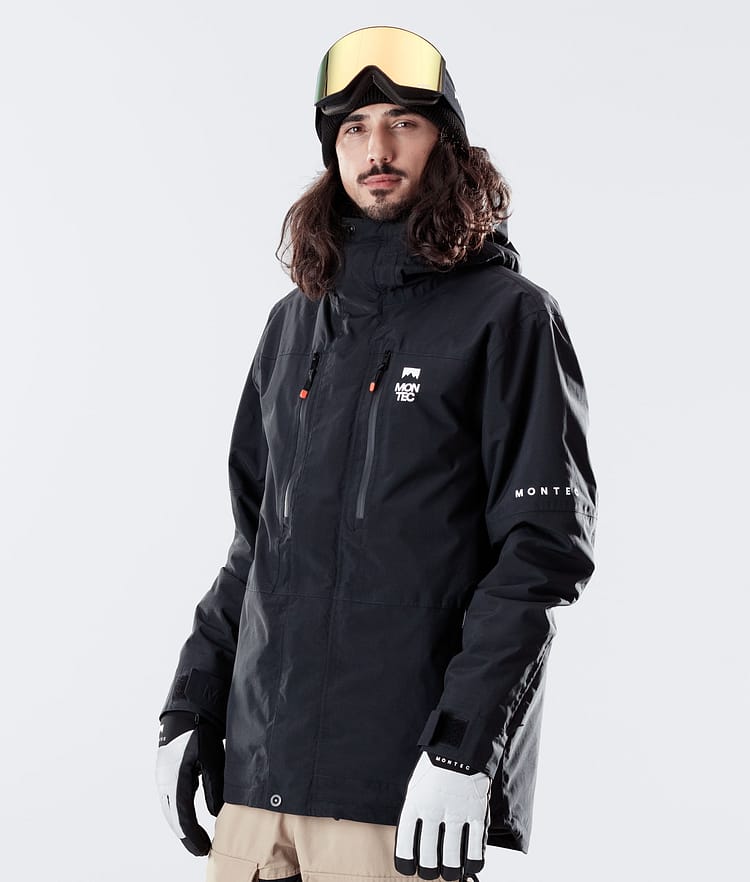 Montec Fawk 2020 Giacca Snowboard Uomo Black, Immagine 1 di 9