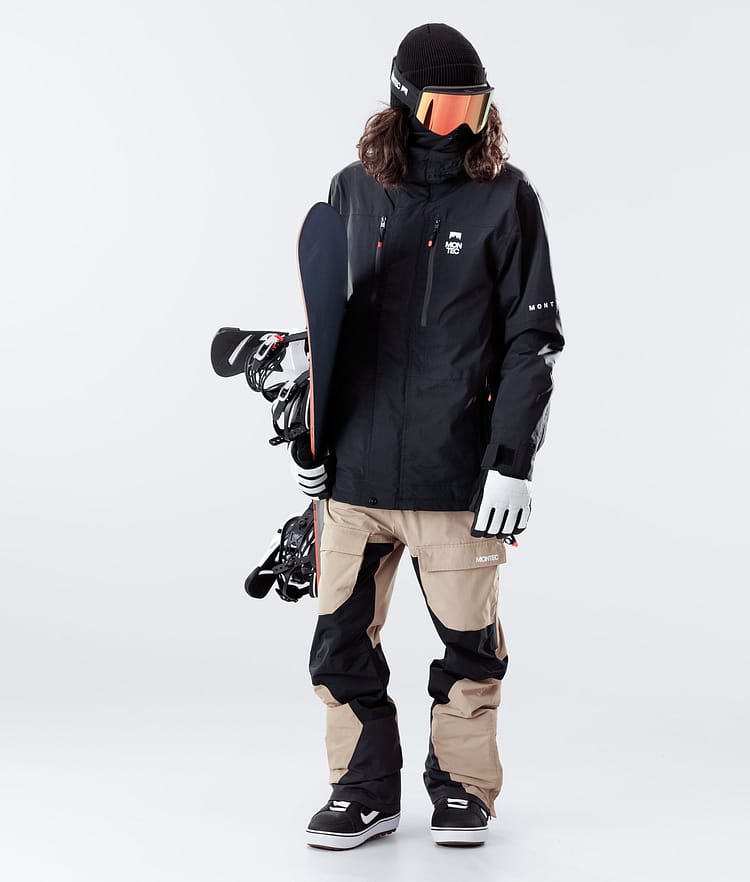 Montec Fawk 2020 Giacca Snowboard Uomo Black, Immagine 7 di 9