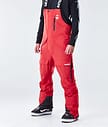 Montec Fawk 2020 Spodnie Snowboardowe Mężczyźni Red