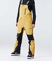 Montec Fawk W 2020 Spodnie Snowboardowe Kobiety Yellow/Black