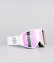 Dope Sight 2020 Ski Goggles Men White/Pink Mirror