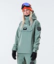 Dope Blizzard W 2020 Ski Jacket Women Faded Green