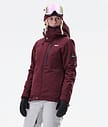 Dope Divine W Snowboard Jacket Women Burgundy