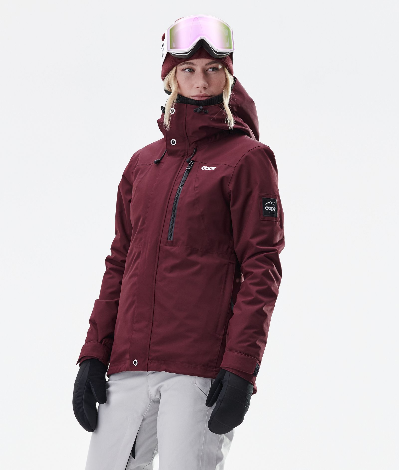 Dope Divine W Snowboard Jacket Women Burgundy, Image 1 of 9