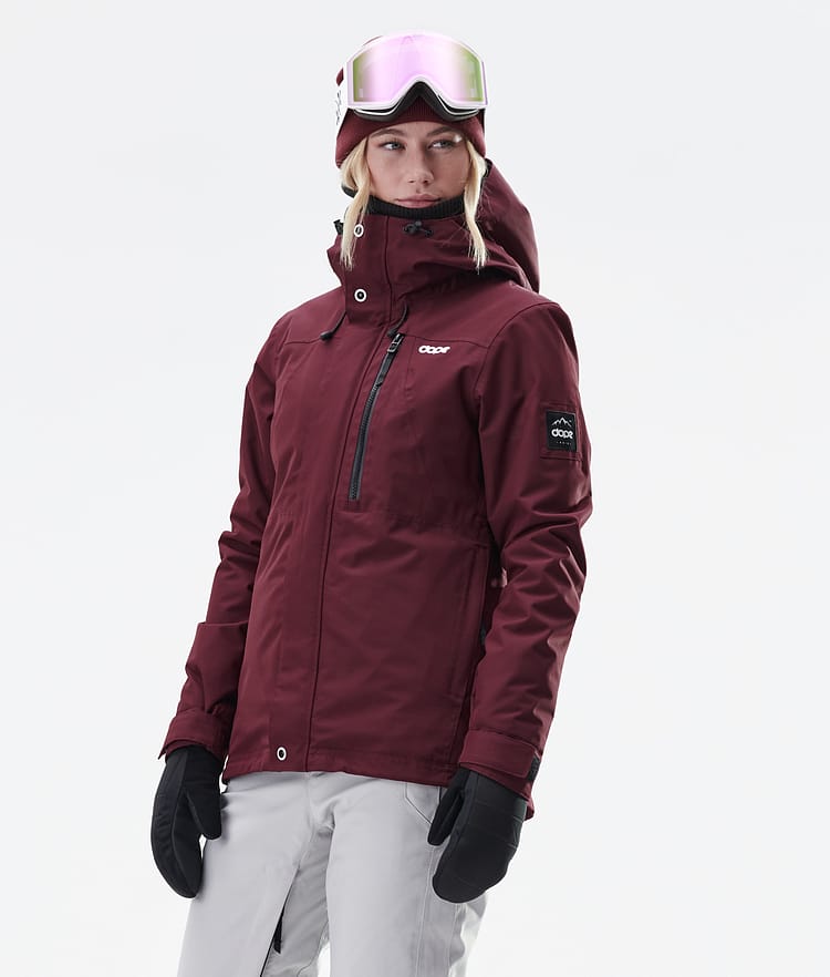 Dope Divine W Snowboard Jacket Women Burgundy, Image 1 of 9