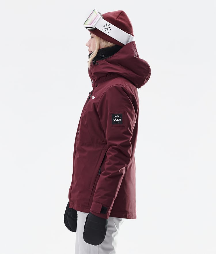 Dope Divine W Snowboard Jacket Women Burgundy, Image 5 of 9