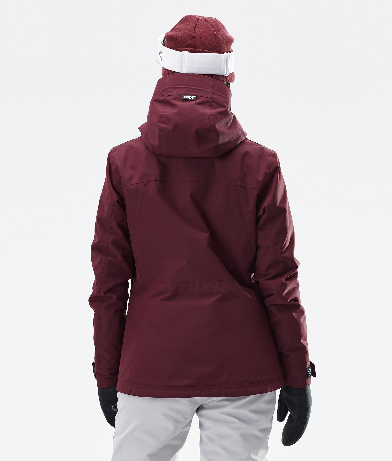 Dope Divine W Snowboard Jacket Women Burgundy, Image 6 of 9