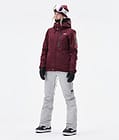 Dope Divine W Snowboard Jacket Women Burgundy, Image 7 of 9