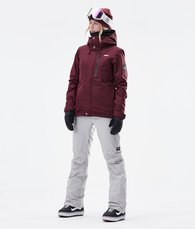 Dope Divine W Snowboard Jacket Women Burgundy, Image 7 of 9