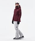 Dope Divine W Snowboard Jacket Women Burgundy, Image 8 of 9