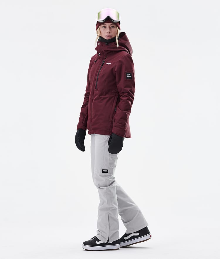 Dope Divine W Snowboard Jacket Women Burgundy, Image 8 of 9