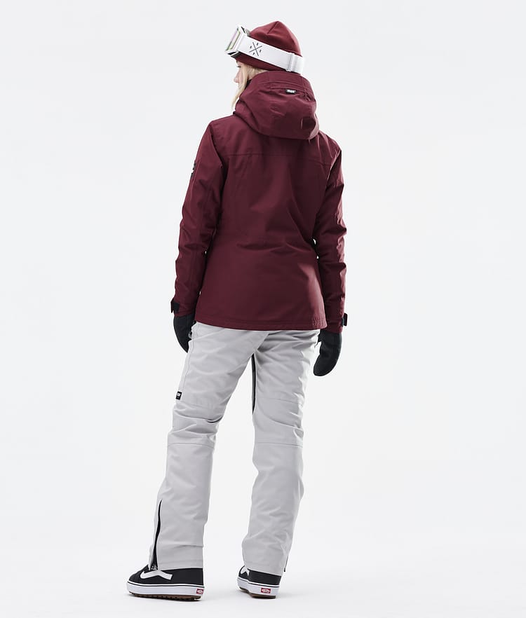 Dope Divine W Snowboard Jacket Women Burgundy, Image 9 of 9