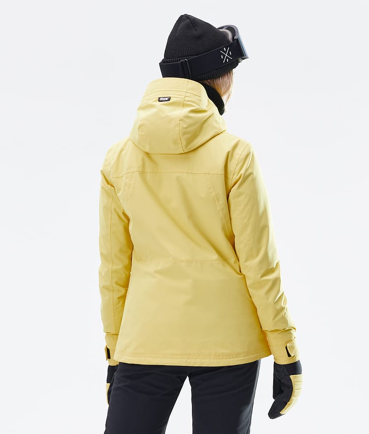 Dope Divine W Snowboard Jacket Women Faded Yellow, Image 6 of 9