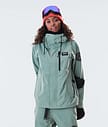 Dope Blizzard W Full Zip 2020 Giacca Snowboard Donna Faded Green