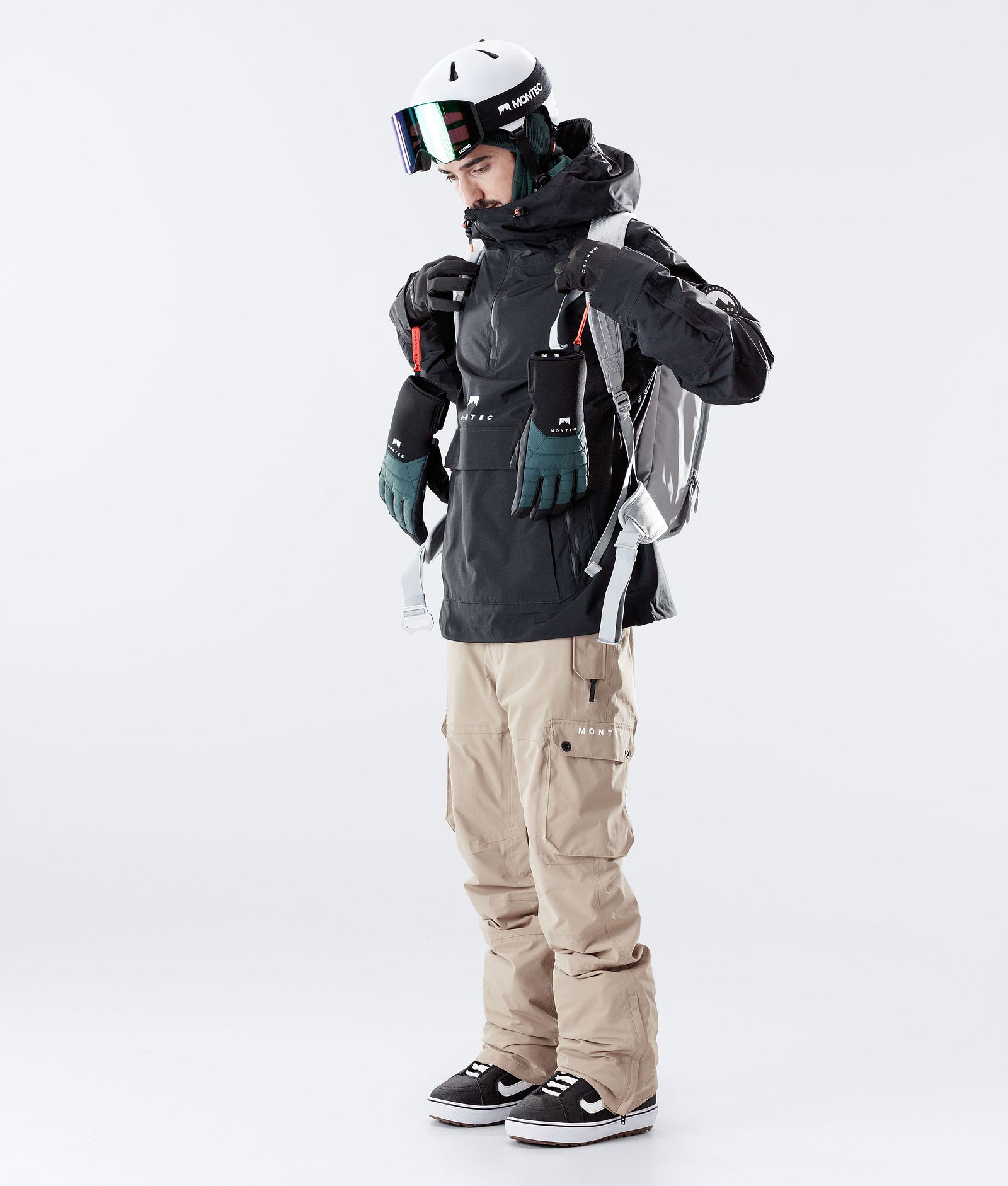 Montec Typhoon 2020 Snowboard Jacket Men Black, Image 8 of 9