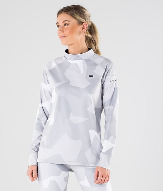 Montec Zulu W Base Layer Top Women Snow Camo