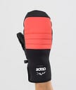 Dope Ace Snow Mittens Men Coral