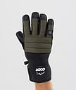 Dope Ace Ski Gloves Men Olive Green