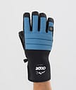 Dope Ace Ski Gloves Men Blue Steel