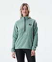Dope Loyd W Sweat Polaire Femme Faded Green