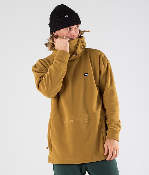 Montec Delta 2020 Fleece-hoodie Herre Gold