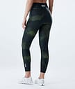 Dope Lofty Leggings Dames Green Camo