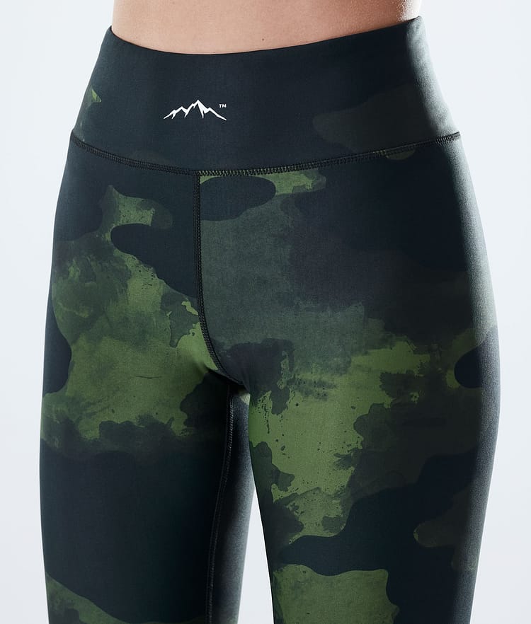 Dope Lofty Leggings Dames Green Camo, Afbeelding 5 van 8