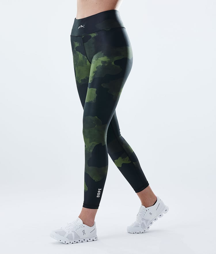 Dope Lofty Leggings Dames Green Camo, Afbeelding 8 van 8