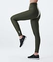 Dope Lofty Tech Leggings Women Olive Green