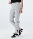 Dope Drizzard W Pantalones Impermeables Mujer Light Grey