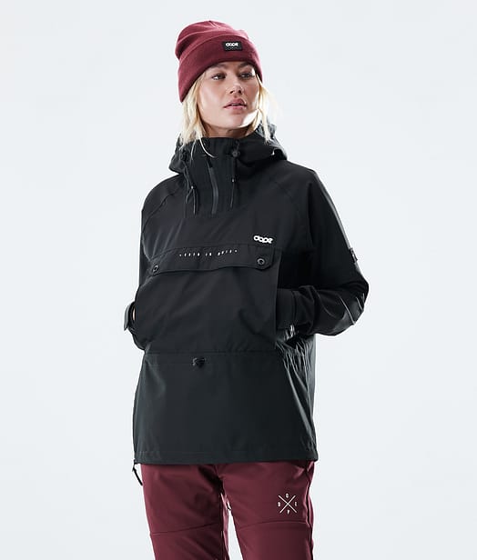 Dope Hiker W Outdoorjacke Damen Black