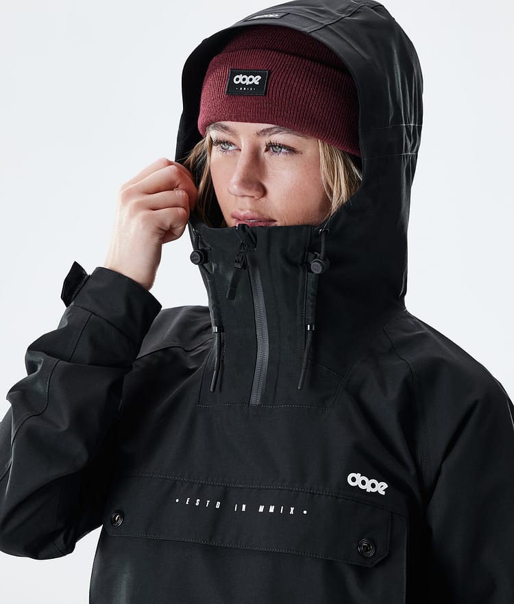 Dope Hiker W Outdoorová Bunda Dámské Black, Obrázek 8 z 8