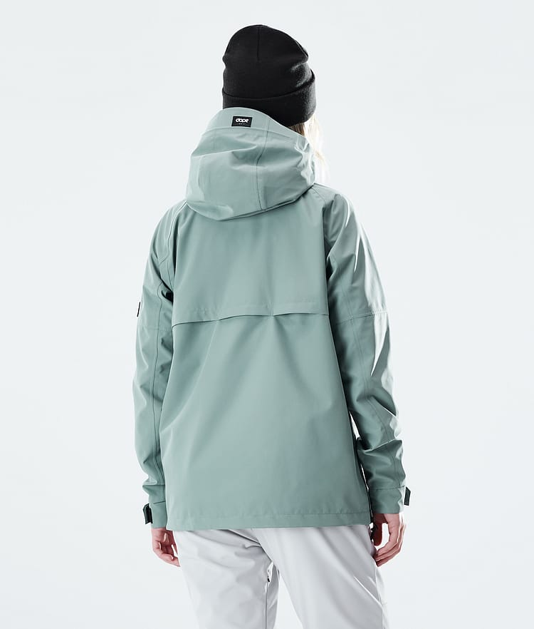 Dope Hiker W Outdoorová Bunda Dámské Faded Green, Obrázek 2 z 9