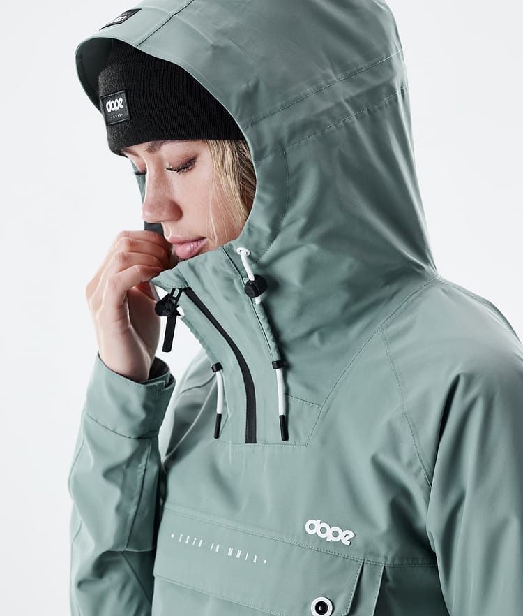 Dope Hiker W Outdoorová Bunda Dámské Faded Green, Obrázek 5 z 9