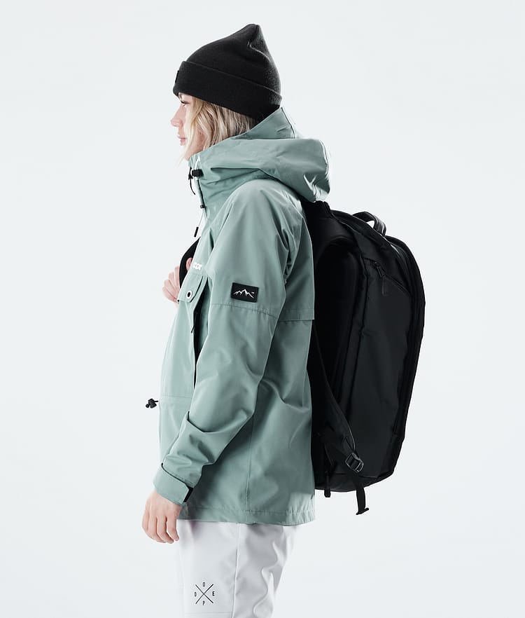 Dope Hiker W Outdoorová Bunda Dámské Faded Green, Obrázek 6 z 9