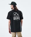 Dope Daily T-shirt Heren Rise Black