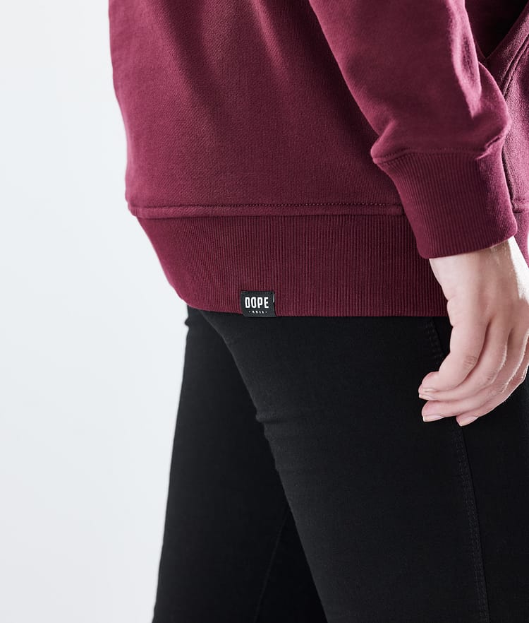 Dope Regular Sudadera con Capucha Mujer 2X-UP Burgundy, Imagen 8 de 8